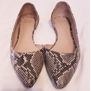 🎃 A New Day Snakeskin Flats